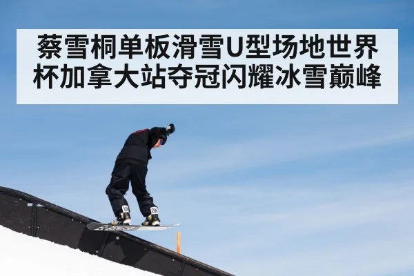 蔡雪桐单板滑雪U型场地世界杯加拿大站夺冠闪耀冰雪巅峰